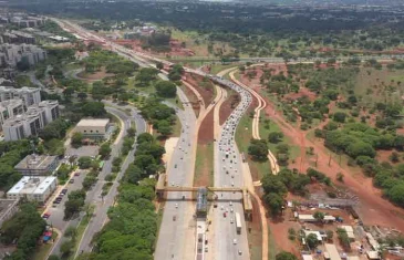 Trânsito no Setor Policial Sul passa a operar com uma nova dinâmica após liberação do viaduto