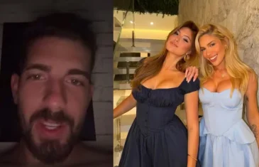 Ex-namorado de Flávia Saraiva, Tulinho desmente ‘curtida por vingança’ em foto de Karoline Lima