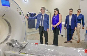 Hospital de Santa Maria inaugura tomógrafo de última geração e amplia atendimento