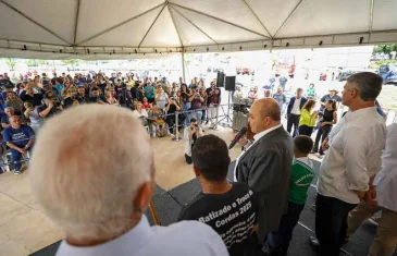 Governador Ibaneis inaugura reforma da Praça dos Estados, na Candangolândia