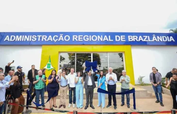 Governador Ibaneis inaugura nova sede da Administração Regional de Brazlândia