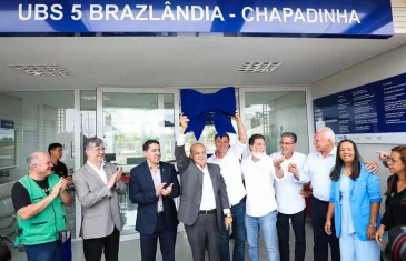 Governador Ibaneis Rocha inaugura UBS de Chapadinha em Brazlândia