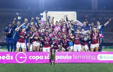 Flamengo goleia o Grêmio e conquista o bicampeonato da Copinha Feminina