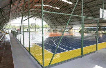Após reforma, Ginásio de Santa Maria fortalece esporte, lazer e ação social na cidade