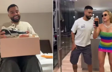Quem é Hebert Gomes, amigo de Virginia Fonseca presenteado por Vini Jr. com tênis de luxo no Natal