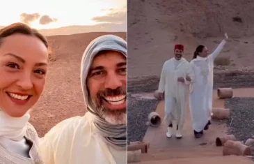 Marcelo Faria se casa em deserto marroquino: ‘Foi simples, discreto, quase de improviso’