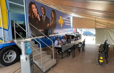 Carreta Sedet Mais Perto de Você presta atendimento na Rodoviária do Plano Piloto