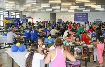Restaurantes Comunitários do DF servem uma refeição a cada dois segundos