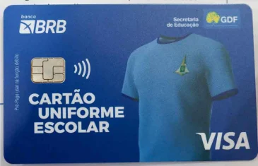 Banco de Brasília conclui entrega de 152 mil cartões de uniforme escolar