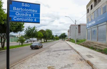 GDF constrói estacionamento e calçadas no bairro São Bartolomeu, em São Sebastião
