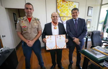 Ibaneis Rocha recebe Medalha do Mérito Nacional por ajuda ao Rio Grande do Sul