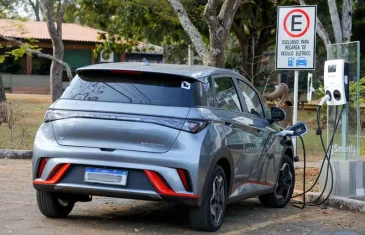 No DF, veículos elétricos e híbridos terão mais pontos de recarga