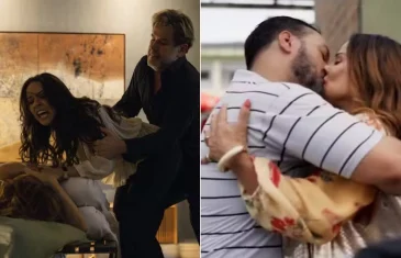 É hoje! Zenilda flagra Ferette e Arminda na cama; ainda tem beijo de Consuelo e Misael esta semana… ‘Três Graças’ promete!