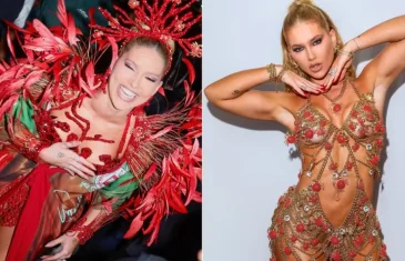 Virginia celebra evolução como rainha de bateria e ignora críticas: ‘Depois do que passei em 2025, nada mais me abala’