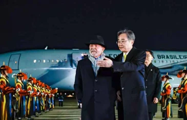 Lula anuncia acordos comerciais com a Coreia do Sul