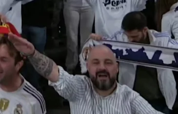 Uefa multa Real Madrid em mais de R$ 90 mil por gesto nazista de torcedor no Bernabéu