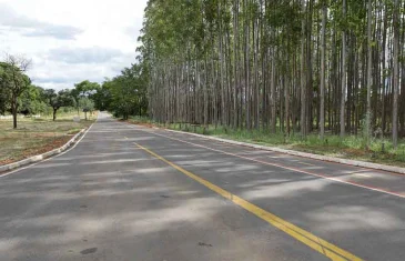 Com investimento de R$ 1,1 milhão, acesso à Escola Jardim dos Ipês, em Arapoanga, é asfaltado