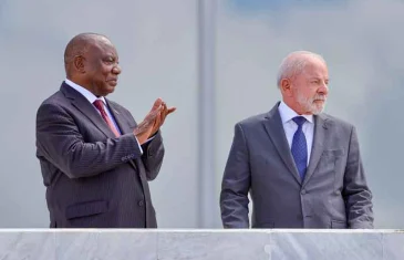 Lula se reúne com presidente da África do Sul em Brasília